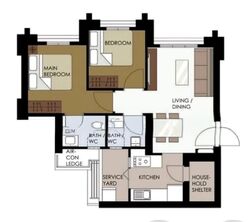 Blk 32 Skyresidence @ Dawson (Queenstown), HDB 3 Rooms #558284511